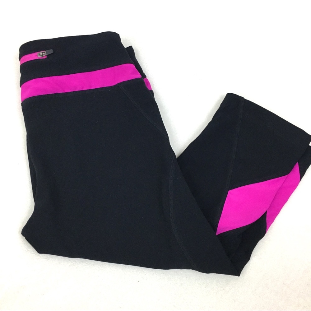 [MPG] Workout leggings - black and pink